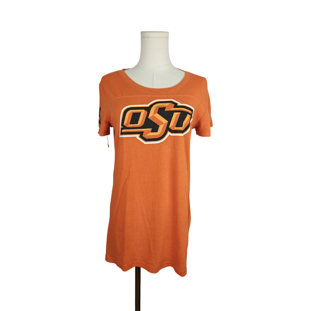VS PINK x 5th & Ocean Oklahoma State University Cowboys T-Shirt Sz. L